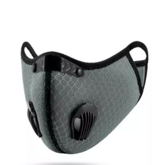 Gray Face Mask - Picture 2 of 5